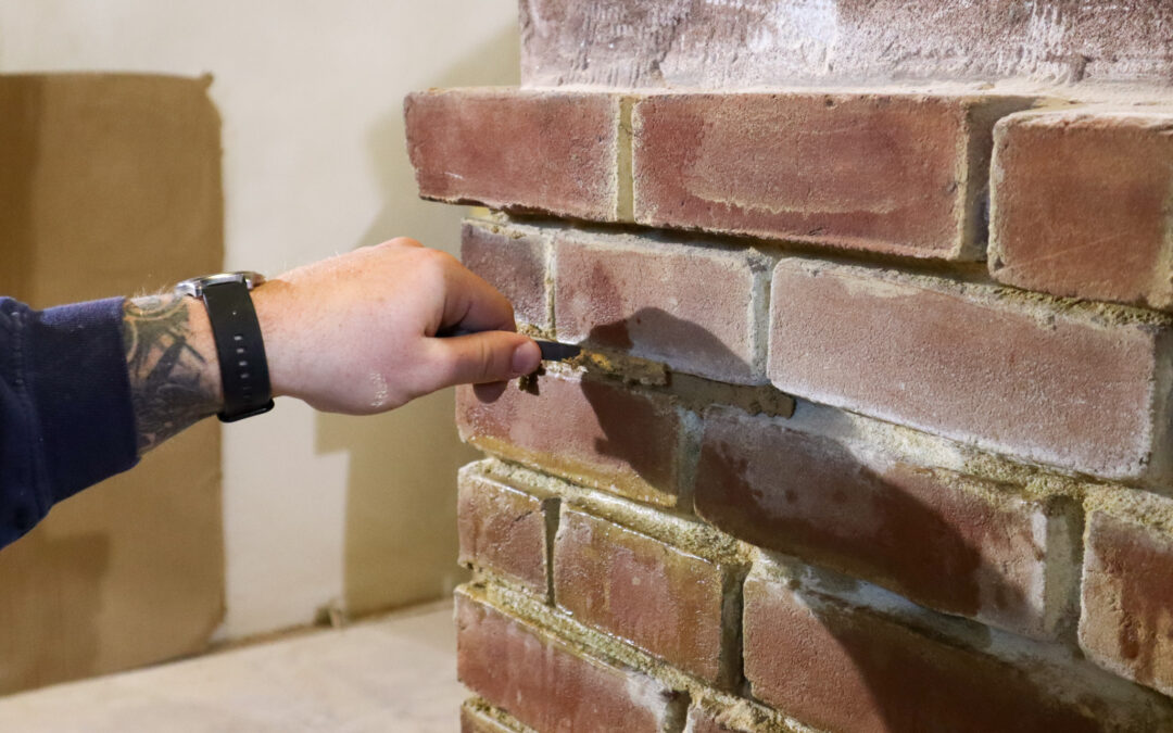 Basics of Repointing Brick & Stone with Lime Mortar