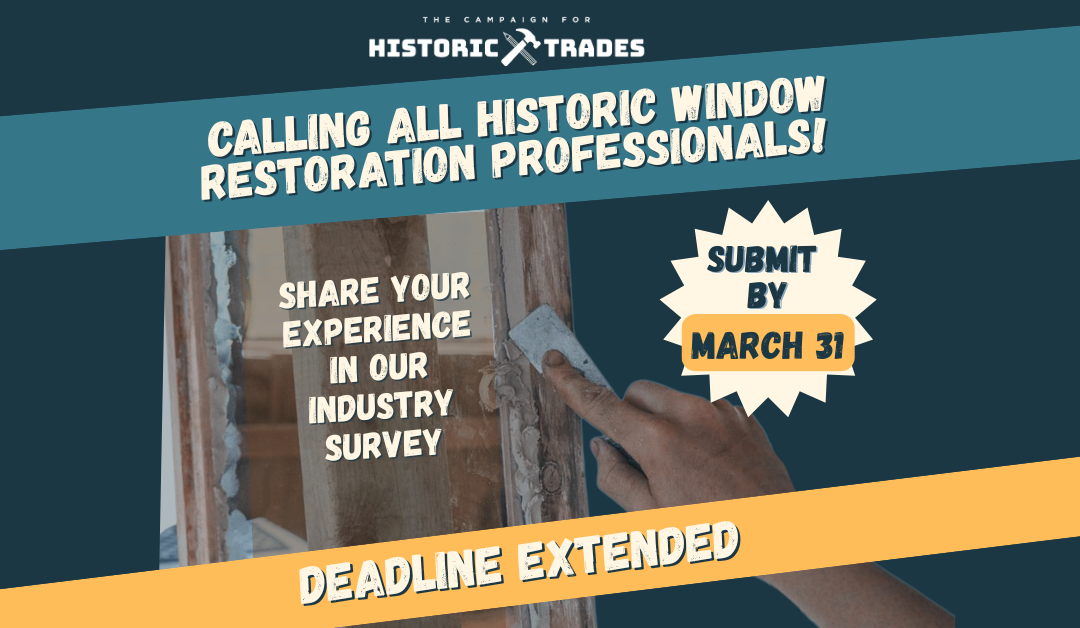 Historic Window Restoration Survey